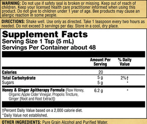 Ginger & Honey Soothing Syrup