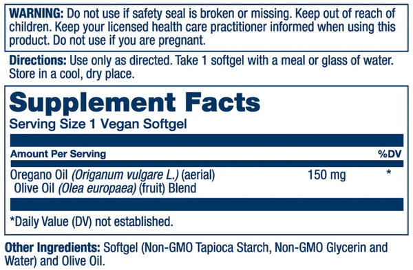 Solaray Oil of Oregano