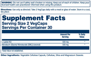 L-Lysine Monolaurin