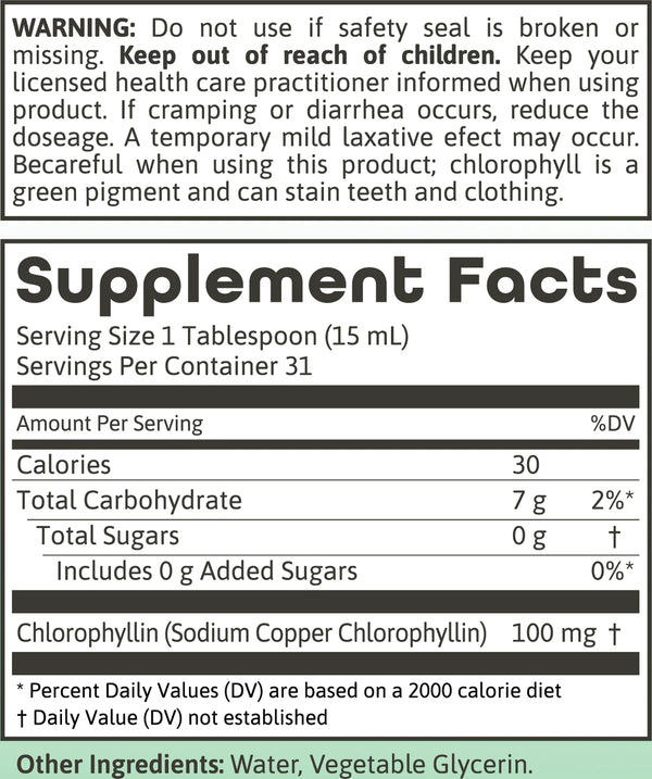 Chlorophyll-Unflavored