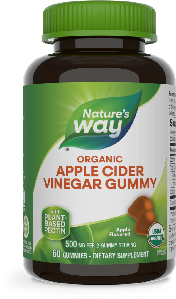 Nature's Way Organic Apple Cider Vinegar Gummy