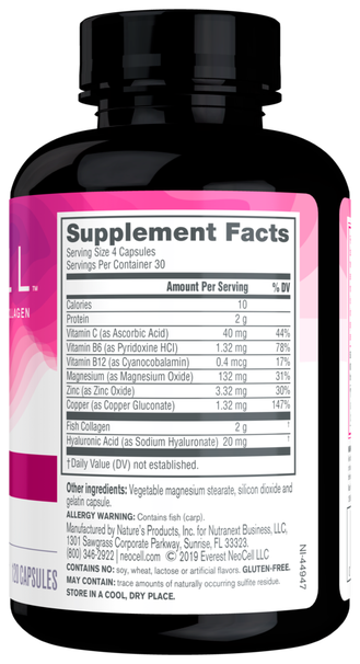 Marine Collagen 120 Capsules