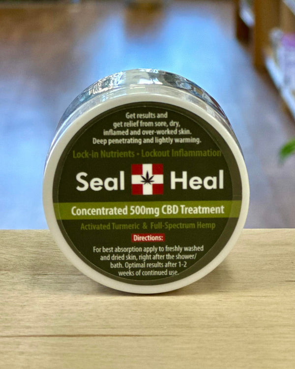 Seal Heal 500mg CBD Warming Salve