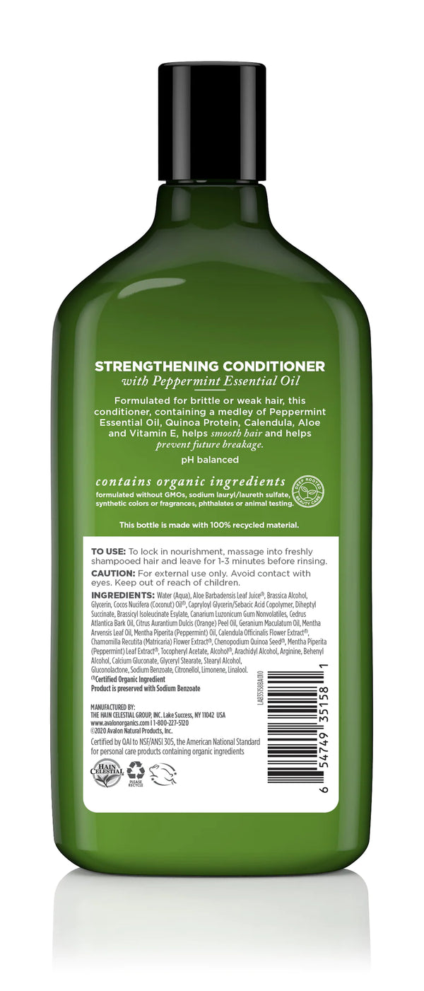 Avalon Organics Strengthening Peppermint Conditioner