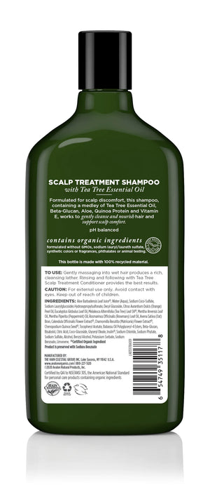 Avalon Organics Scalp Treatment Tea Tree Shampoo
