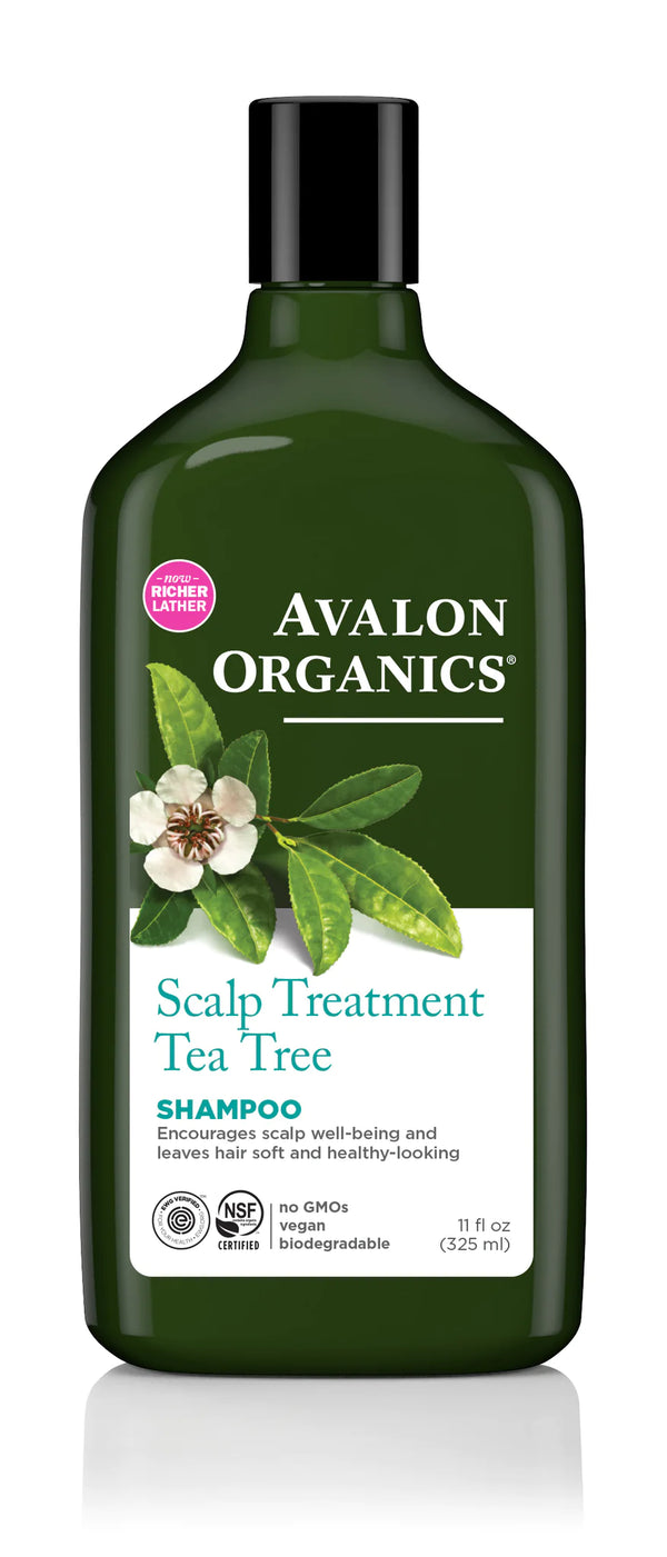 Avalon Organics Scalp Treatment Tea Tree Shampoo