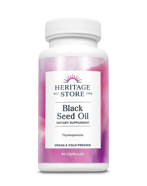 Heritage Store Black Seed Oil Capsules