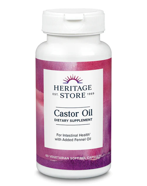 Heritage Store Castor Oil Dietary Supplement