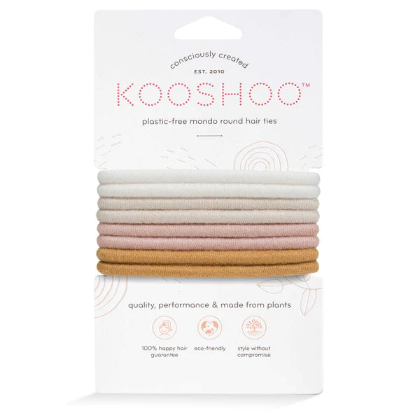 Kooshoo Plastic Free Hair Ties
