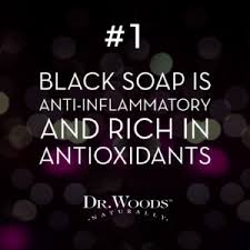 Dr. Woods Raw Black Soap with Shea Butter