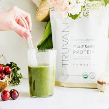 Truvani Certified Organic Plant Based Protein - Vanilla