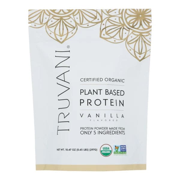 Truvani Certified Organic Plant Based Protein - Vanilla