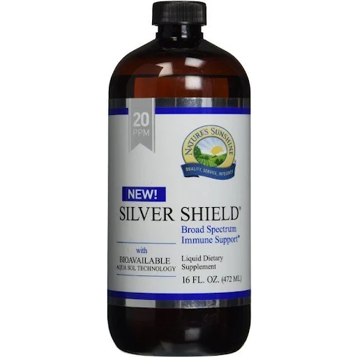 Silver Shield w/ Aqua Sol